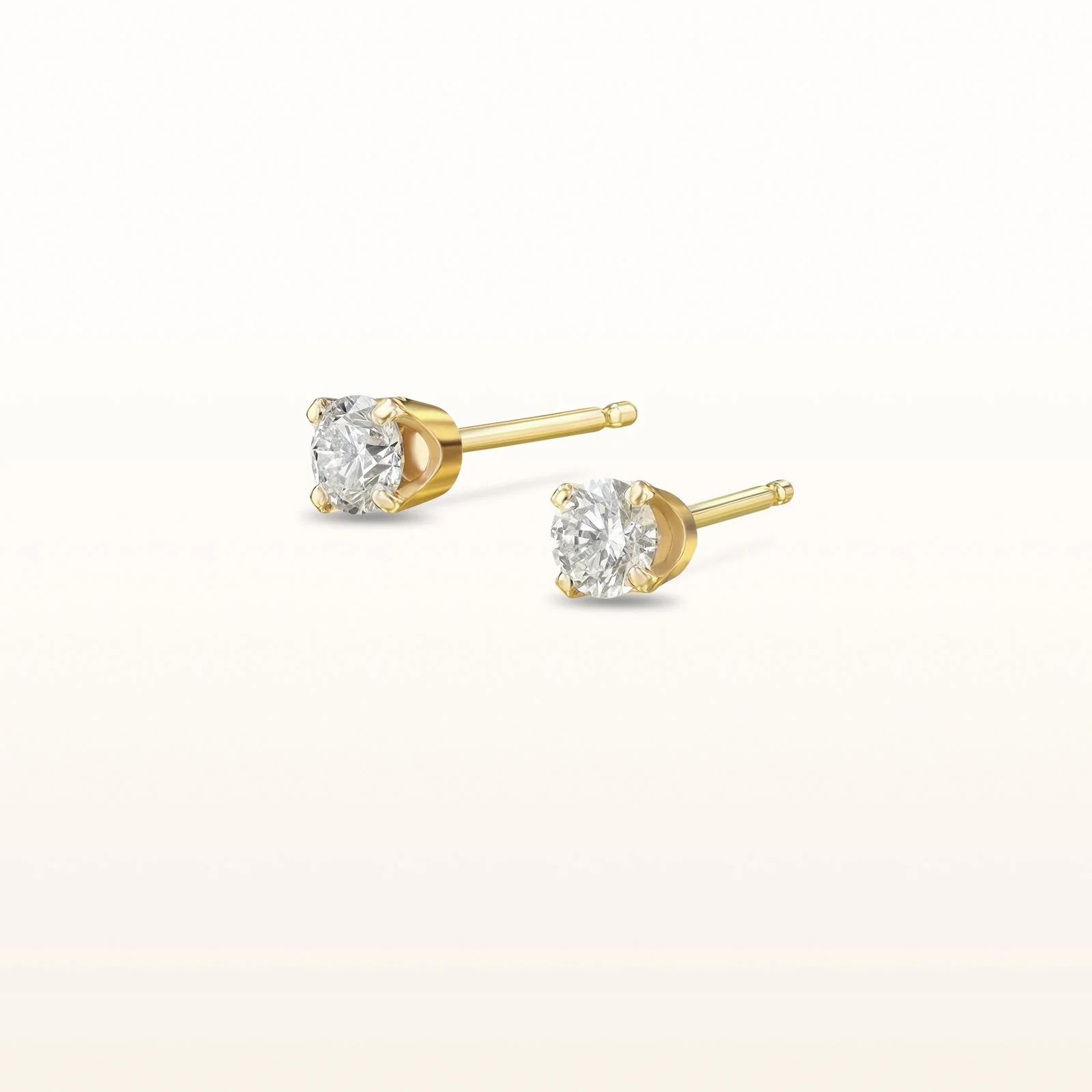 4-Prong Style Diamond Stud Earrings - Image 13
