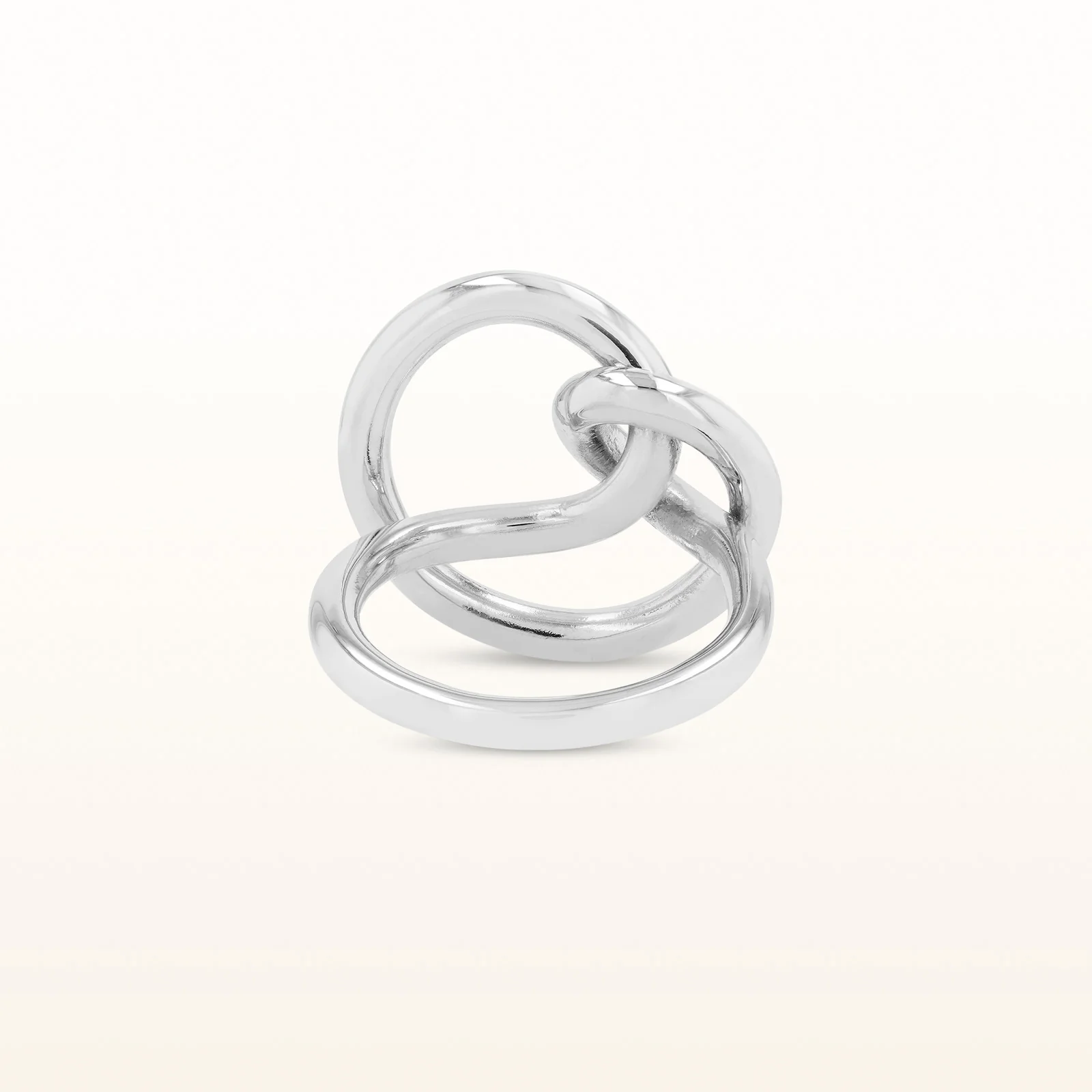 925 Sterling Silver Knot Ring - Image 3