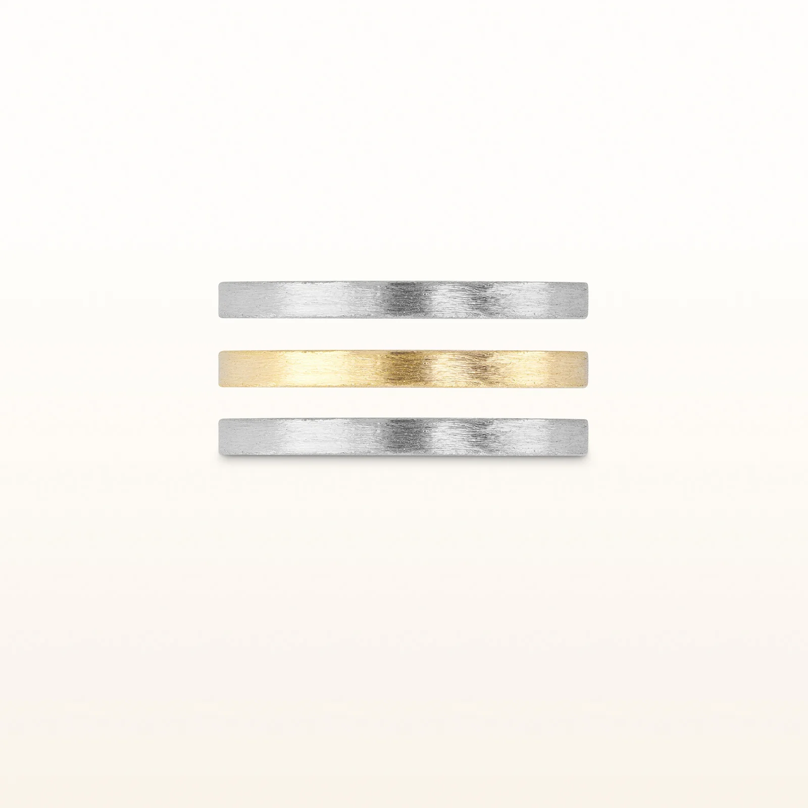 925 Sterling Silver Wire Brushed Ring - Image 35