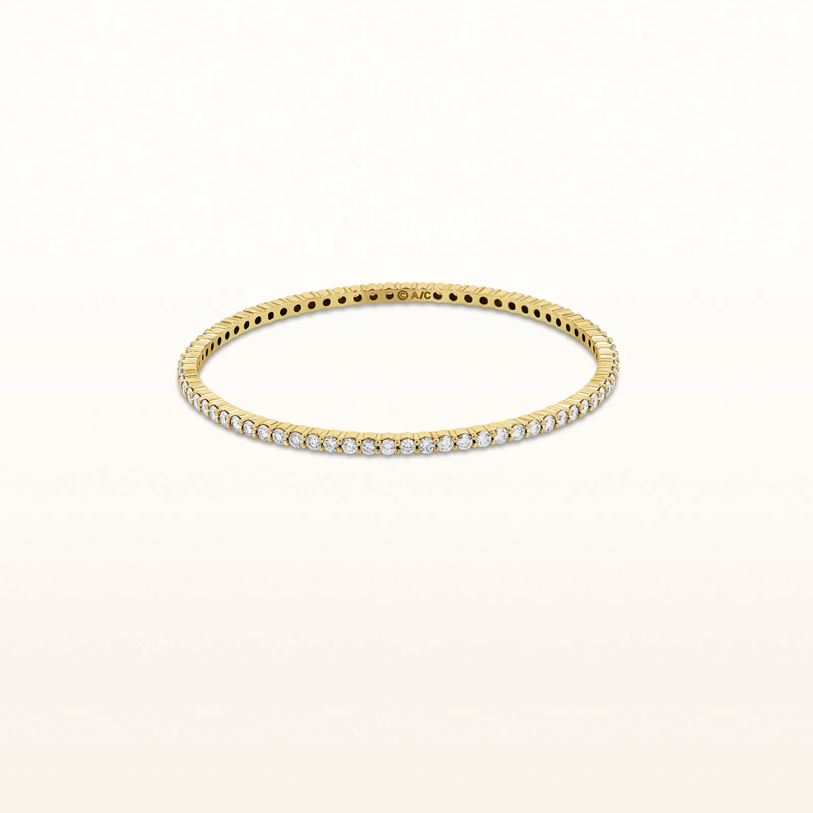 Diamond Eternity Bangle Bracelet - Image 13