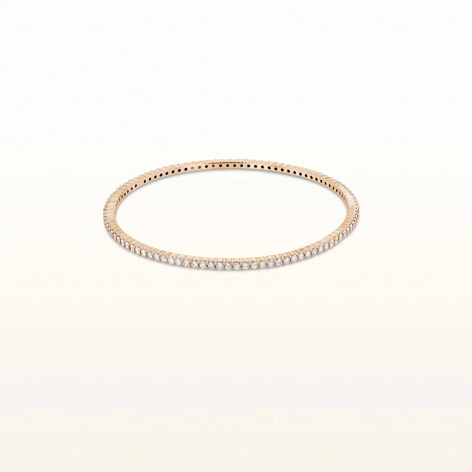 Diamond Eternity Bangle Bracelet - Image 8