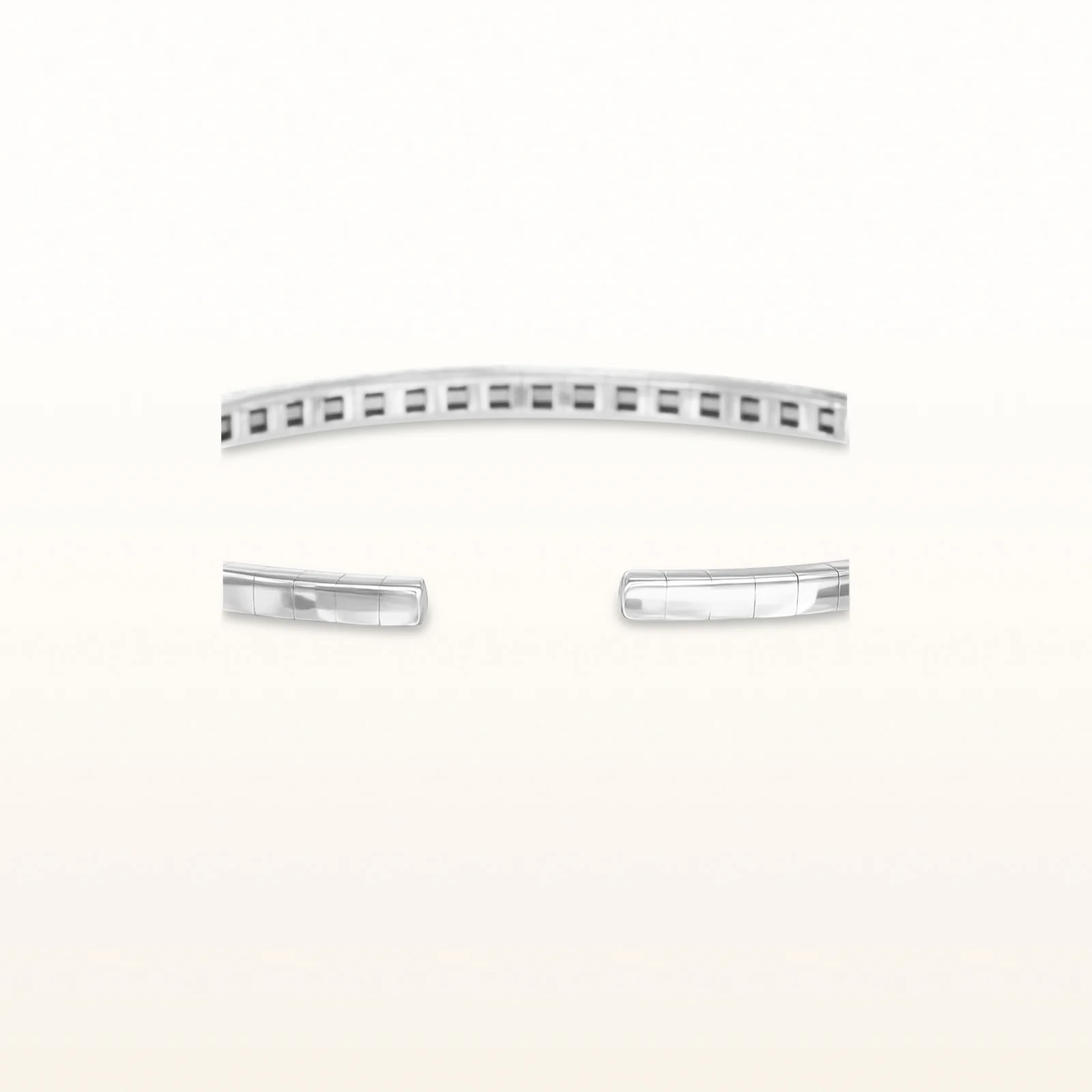 Flexible Cuff Diamond Bracelet in 14kt Rose Gold - Image 3