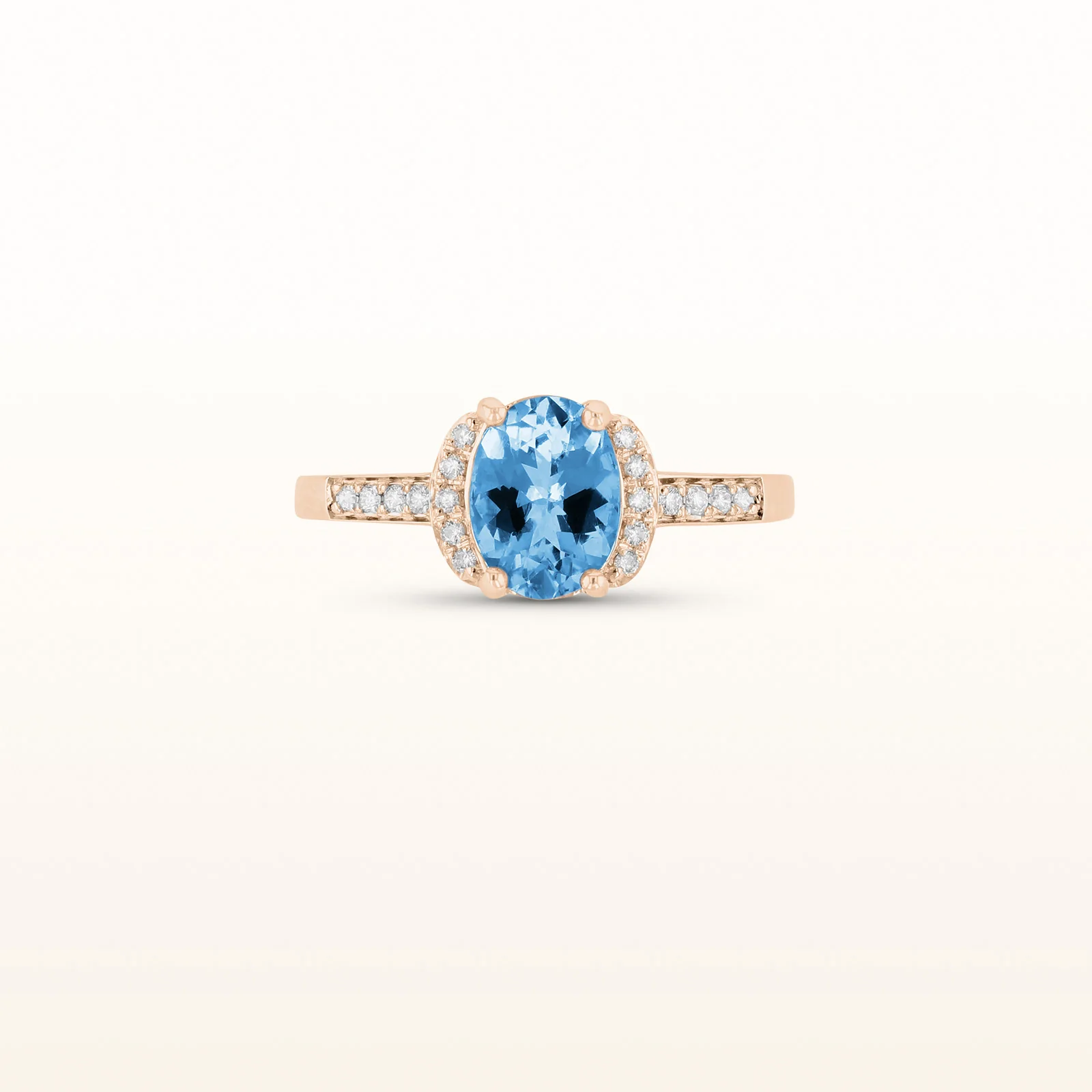 Oval Gemstone and Diamond Ring - Image 33