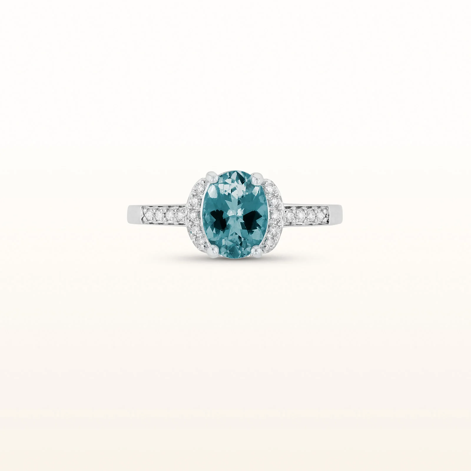 Oval Gemstone and Diamond Ring - Image 46