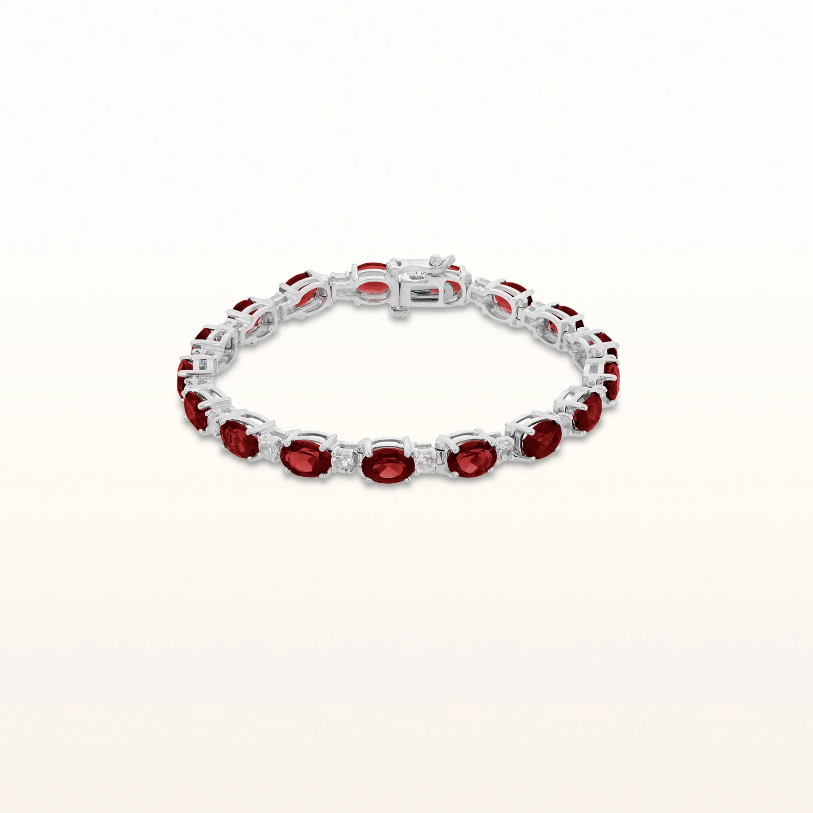 Oval Gemstone Bracelet in 925 Sterling Sillver - Image 18