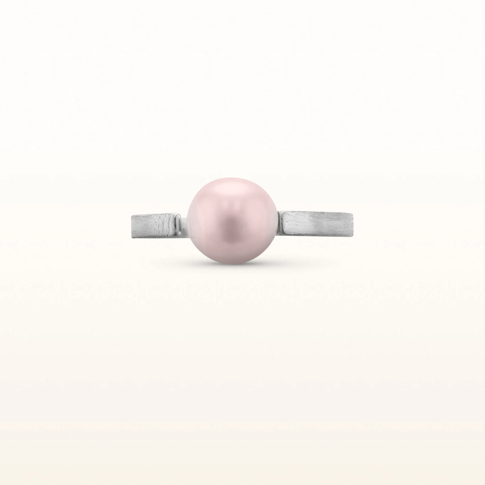 Freshwater Cultured Pearl or Gemstone Bead Open Top Ring in 925 Sterling Silver - Image 8
