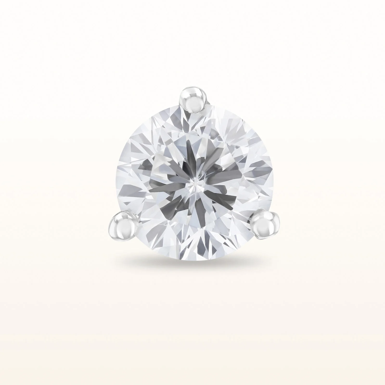 Single Martini Style Diamond Stud Earring, G-H-I/SI1-SI2 between 0.25 ctw and 0.50 ctw - Image 28