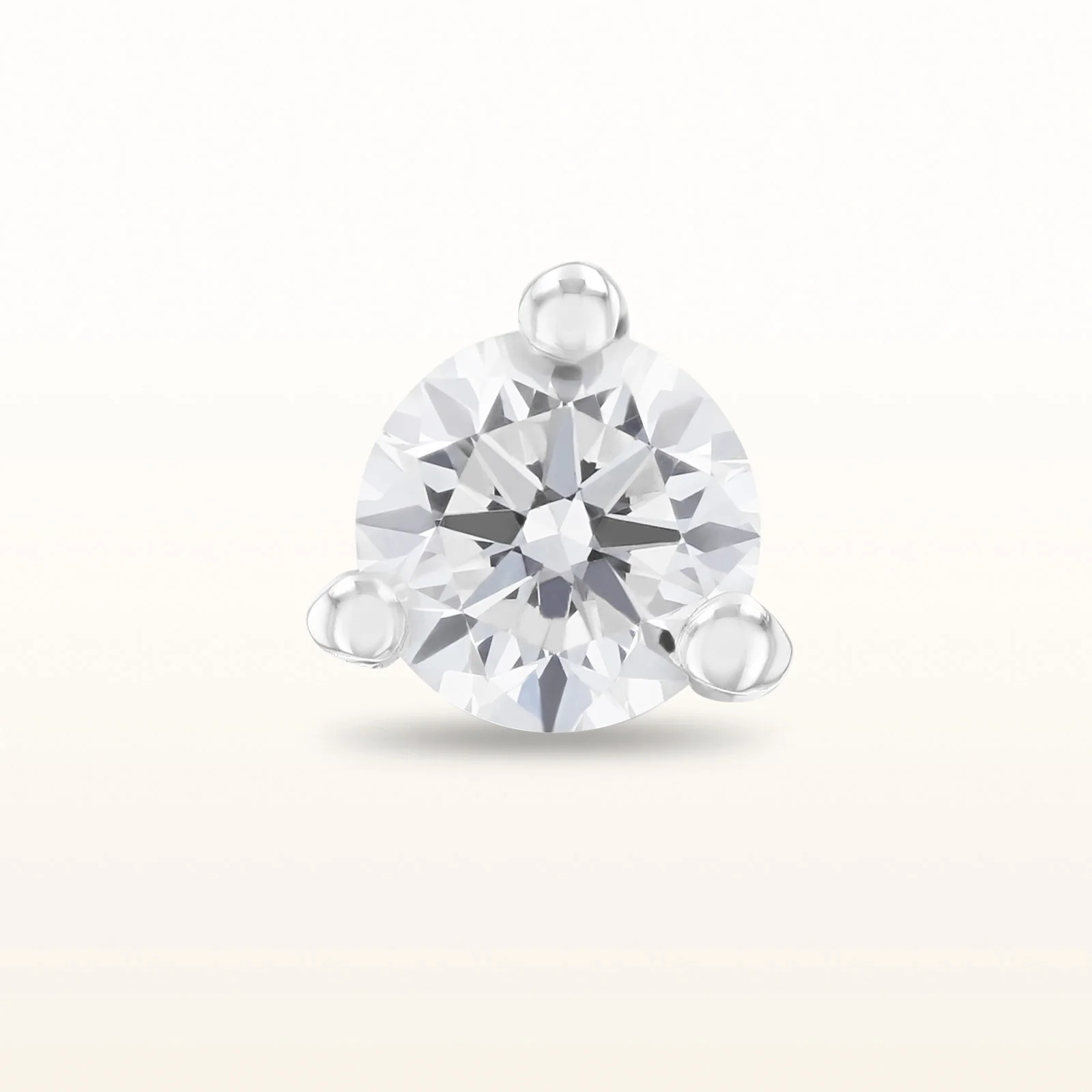 Single Martini Style Diamond Stud Earring, G-H-I/SI1-SI2 under 0.25 ctw - Image 21