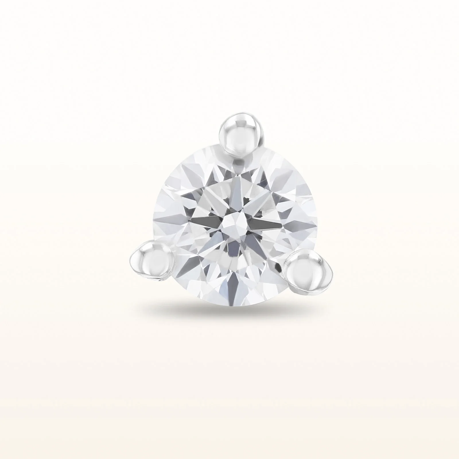 Single Martini Style Diamond Stud Earring, G-H-I/SI1-SI2 under 0.25 ctw - Image 32